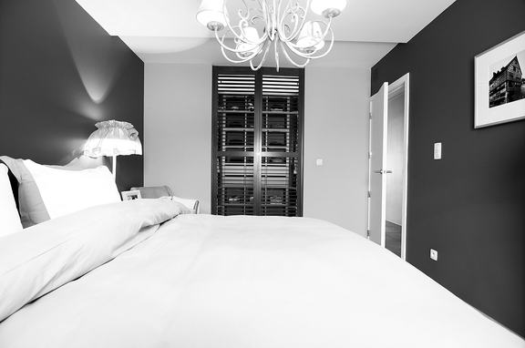 La chambre au réveil